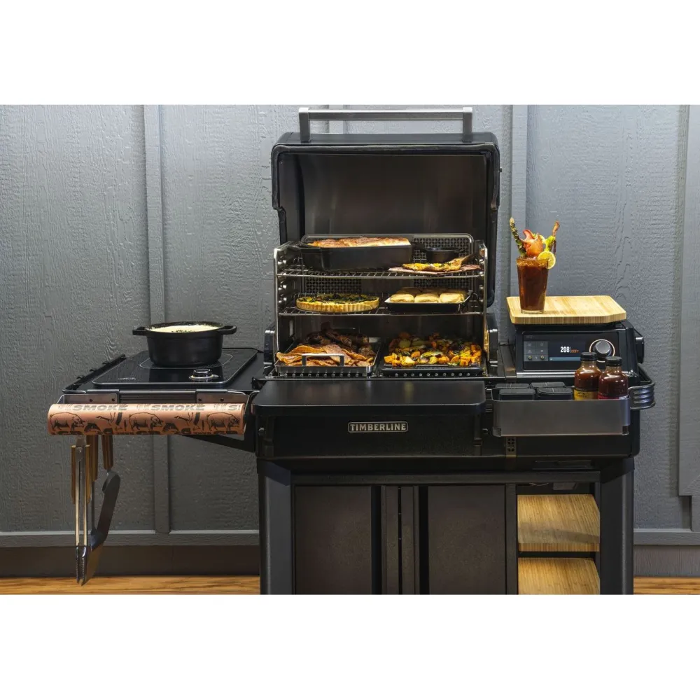 Traeger Pellettigrilli Timberline Int, induktioliesi, WiFi