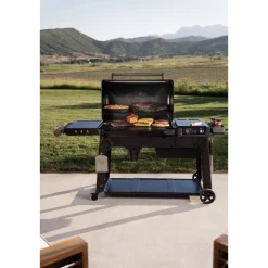 Online Traeger Pellettigrilli Woodridge Pro, musta