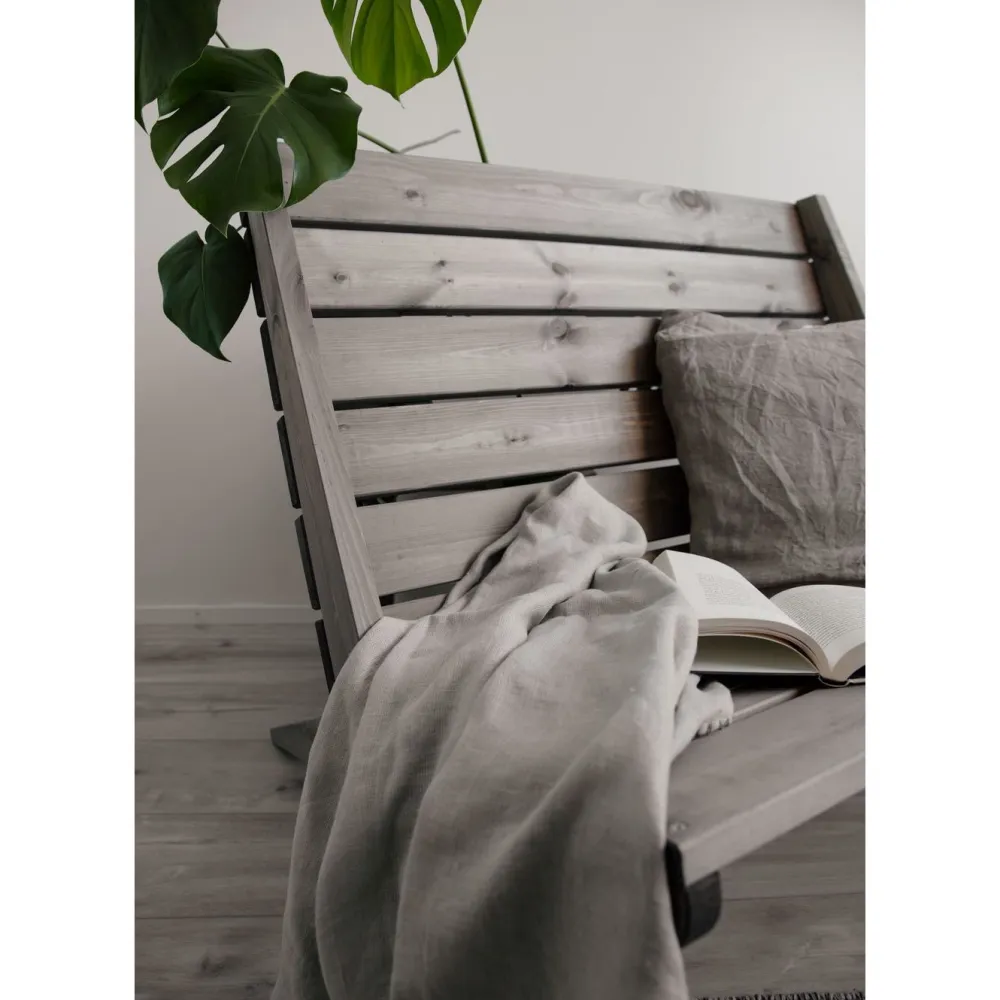 New EcoFurn Penkki TuplaGranny 2.0 mänty harmaa
