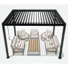 Online Home4you Pergola Mirador-111, 300x400cm, tummanharmaa