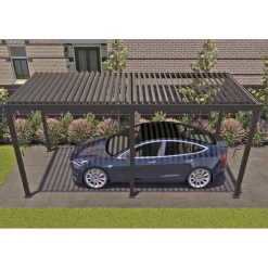 Online Home4you Pergola Mirador-111, 300x400cm, tummanharmaa