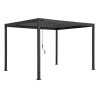 Online Home4you Pergola Mirador-88, 300x300cm, tummanharmaa