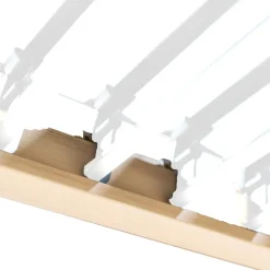 Sale Home4you Pergola Mirador-111, 300x400cm, vaalea puujäljitelmä, beige