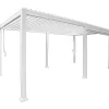 Hot Home4you Pergola Mirador-111, 300x600cm, valkoinen
