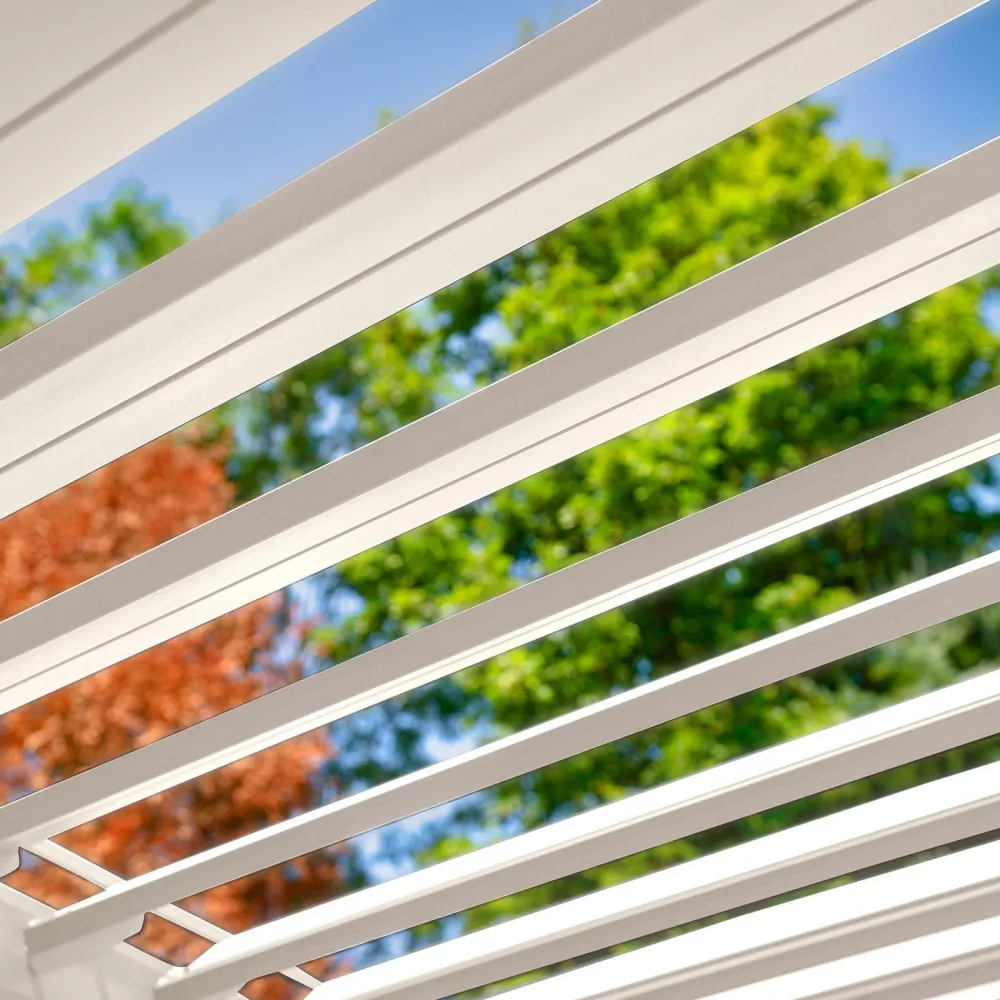 Clearance Home4you Pergola Mirador-111, 300x400cm, valkoinen