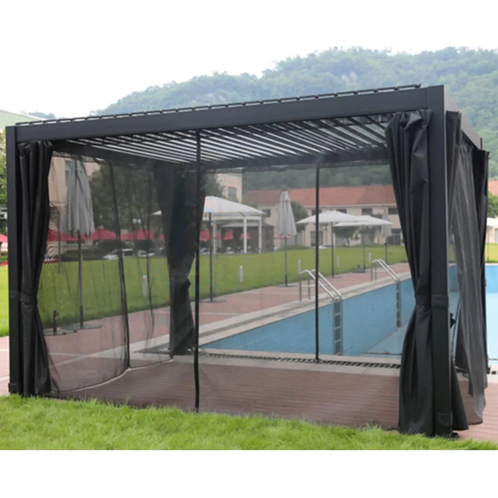 Sale Home4you Pergolan hyttysverkko Mirador-111, 300x300cm, musta