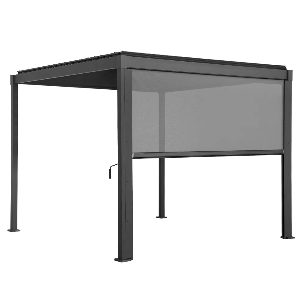 New Home4you Pergolan rullakaihdin Mirador-80/88(3m), 27,9x22,45cm, harmaa