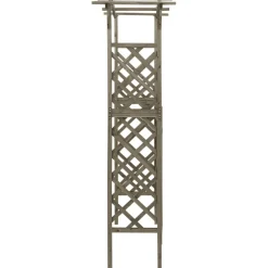 FinePRICE Pergola portilla, 116x40x204cm, kuusi, eri värejä
