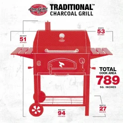 Online Chargriller Perinteinen hiiligrilli Char-Griller 30" Traditional
