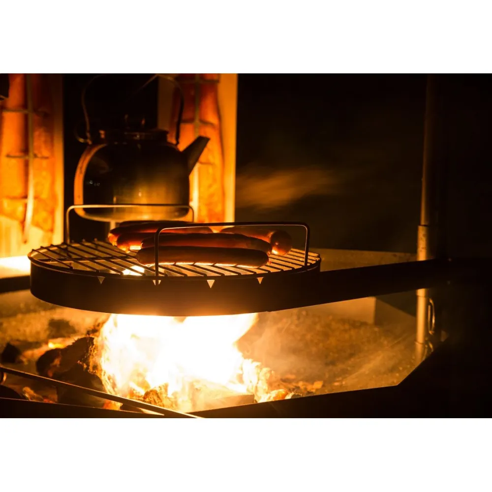 New Carelia Grill Pihagrilli ® 9K-80 Premium korkea ilman huuvaa musta