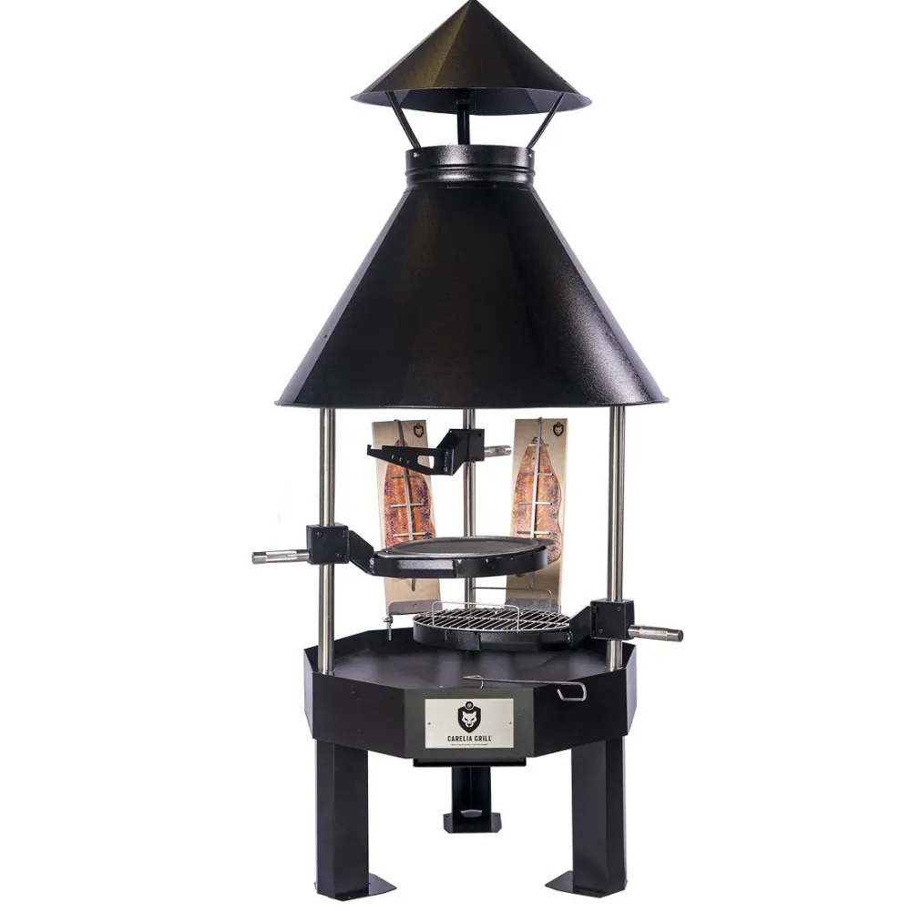 Discount Carelia Grill Pihagrilli ® 9K-80 Premium matala musta