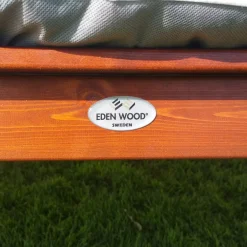 Clearance Eden Wood Pihakeinu Mellby, 3-istuttava, ruskea