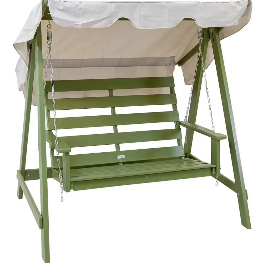 Eden Wood Pihakeinu Mellby 2-istuttava, leveys 155cm, ruskea