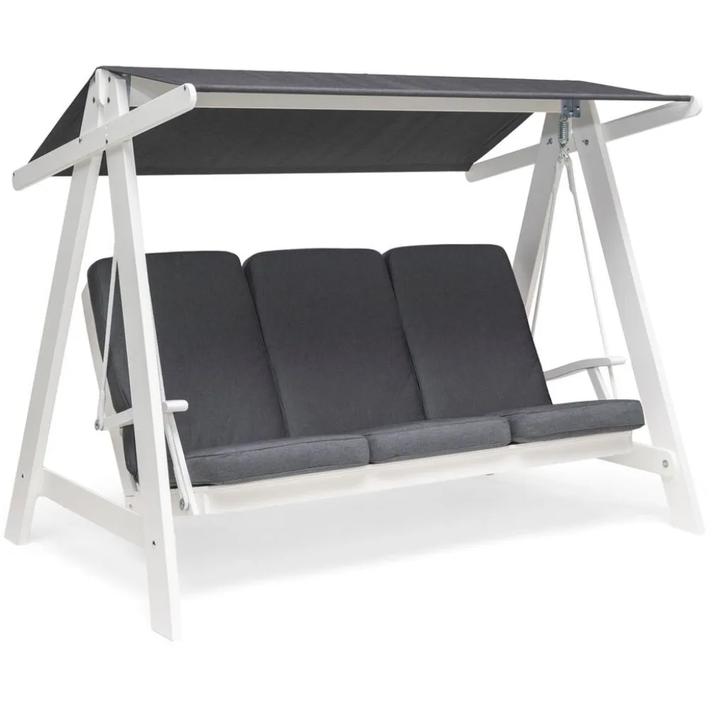 Outlet Hillerstorp Pihakeinu Aspö, 3-istuttava, tummanharmaa/beige