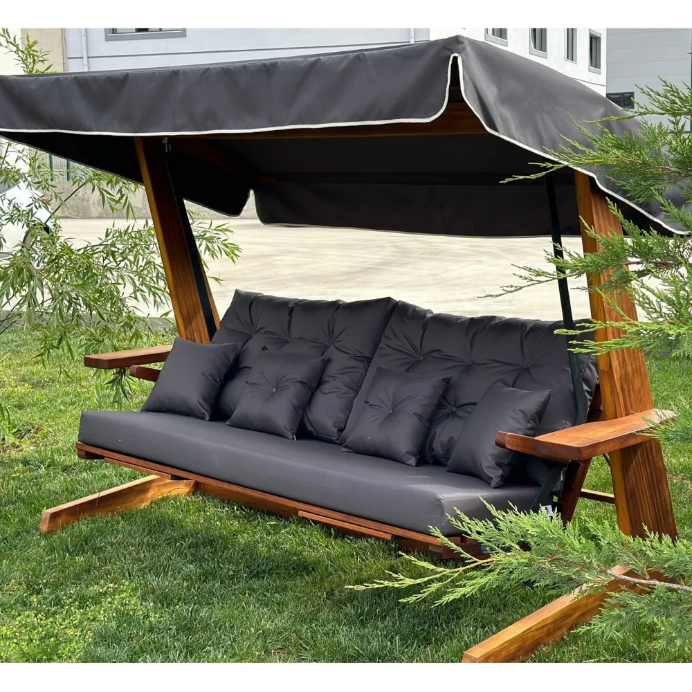 Hot Linento Garden Pihakeinu Luna Deluxe 3-istuttava beige