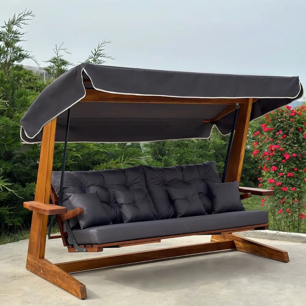 Hot Linento Garden Pihakeinu Luna Deluxe 3-istuttava beige