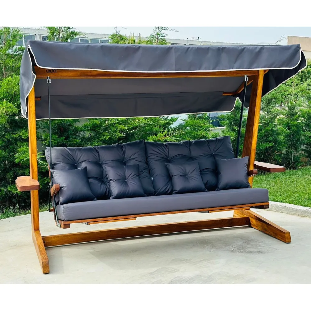 Hot Linento Garden Pihakeinu Luna Deluxe 3-istuttava beige