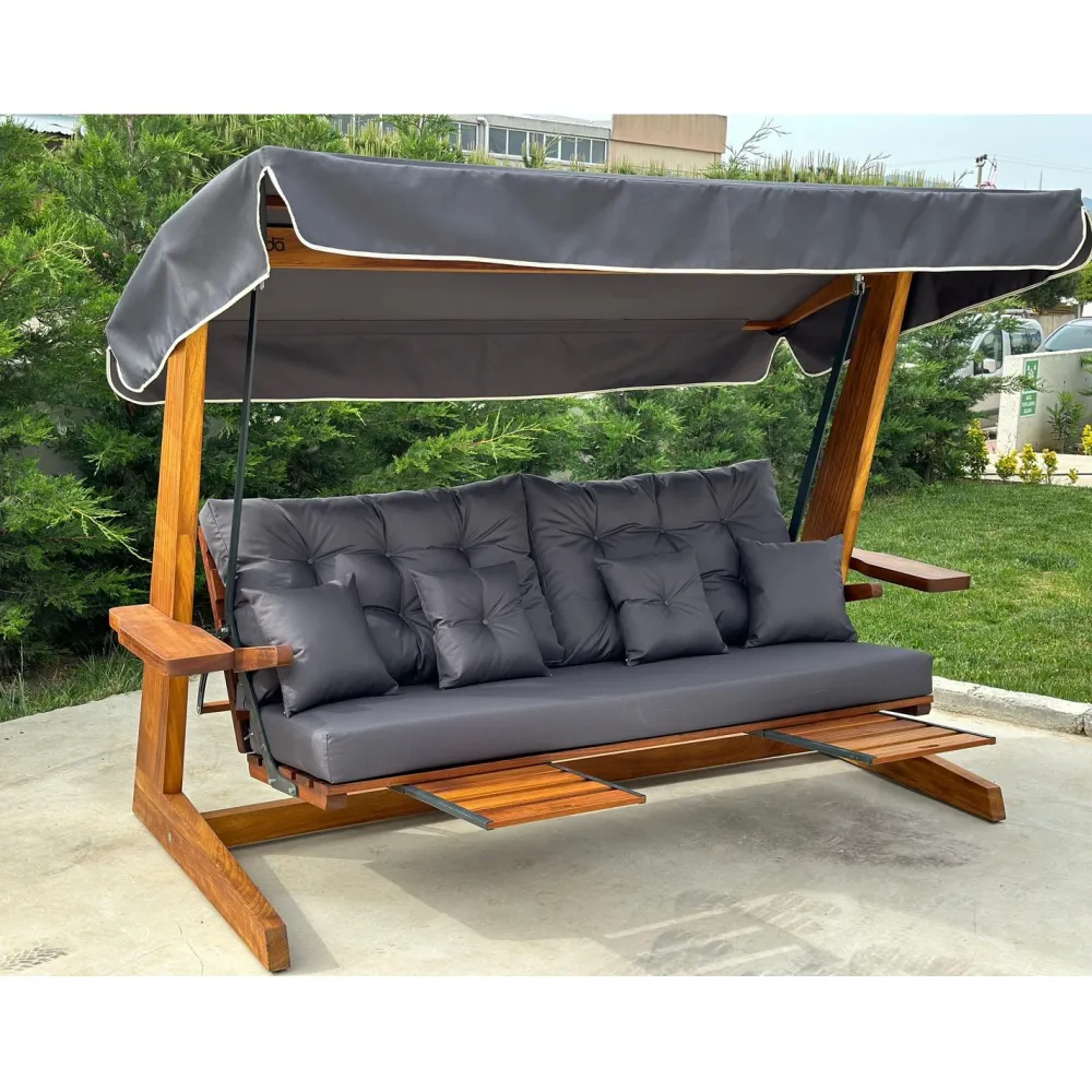Hot Linento Garden Pihakeinu Luna Deluxe 3-istuttava beige
