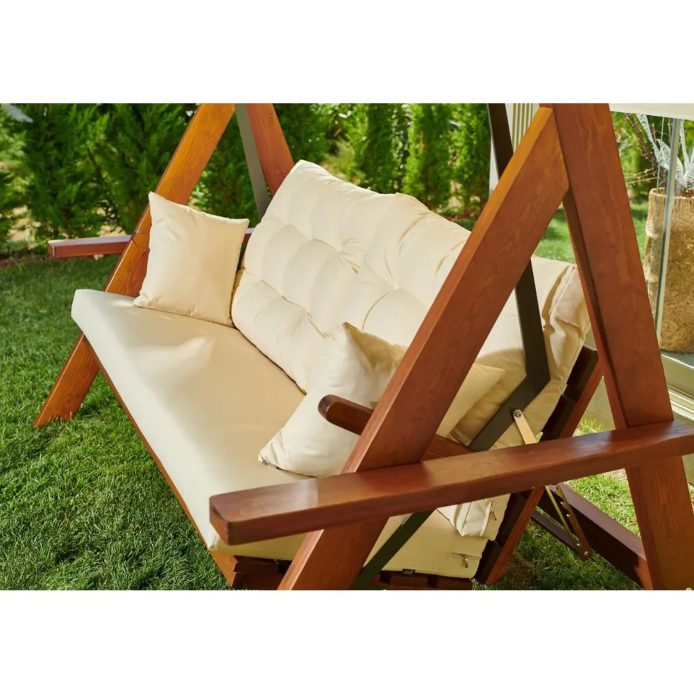 Online Linento Garden Pihakeinu Lyon 3-istuttava beige
