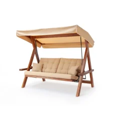 New Linento Garden Pihakeinu Lyon 3-istuttava beige