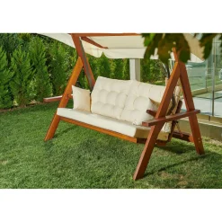 New Linento Garden Pihakeinu Lyon 3-istuttava beige