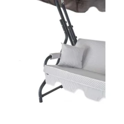 Discount Linento Garden Pihakeinu Morus 3, 2-istuttava, pehmusteilla, harmaa