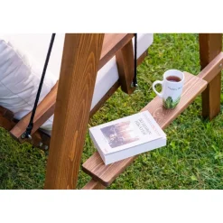 Hot Linento Garden Pihakeinu Olea, 3-istuttava, säädettävä, vaaleanharmaa