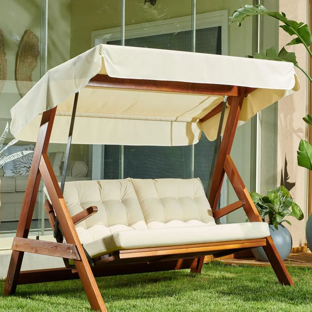 Linento Garden Pihakeinu Paris 2000, 3-istuttava, beige