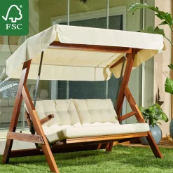 Linento Garden Pihakeinu Paris 2000, 3-istuttava, beige