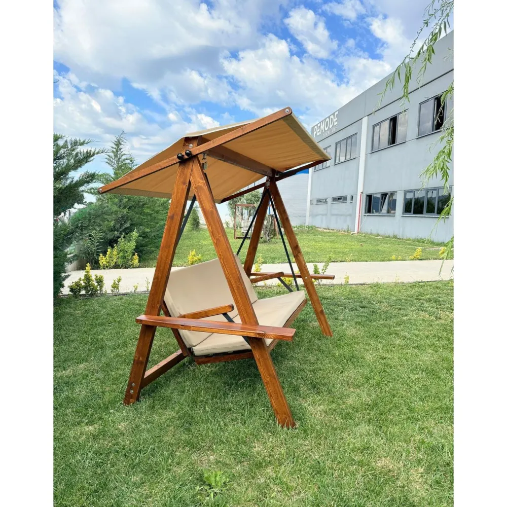 New Linento Garden Pihakeinu Riva 2100, 3-istuttava, camel