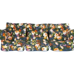 Outlet Home4you Pihakeinun pehmuste ROMA 108x56x10 cm, 3-osainen, monivärinen