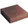 New Lakka Rakennustuotteet Pihakivi Lakka Katulaatta 80 278x278x80 mm punainen