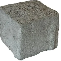 Rudus Pihakivi Artik-noppa, 92x92x80mm, profiloitu, hienopesty, harmaa