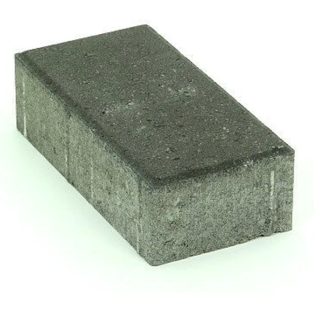 Clearance Rudus Pihakivi Kartanokivi 80 278x138x80 mm sileä musta