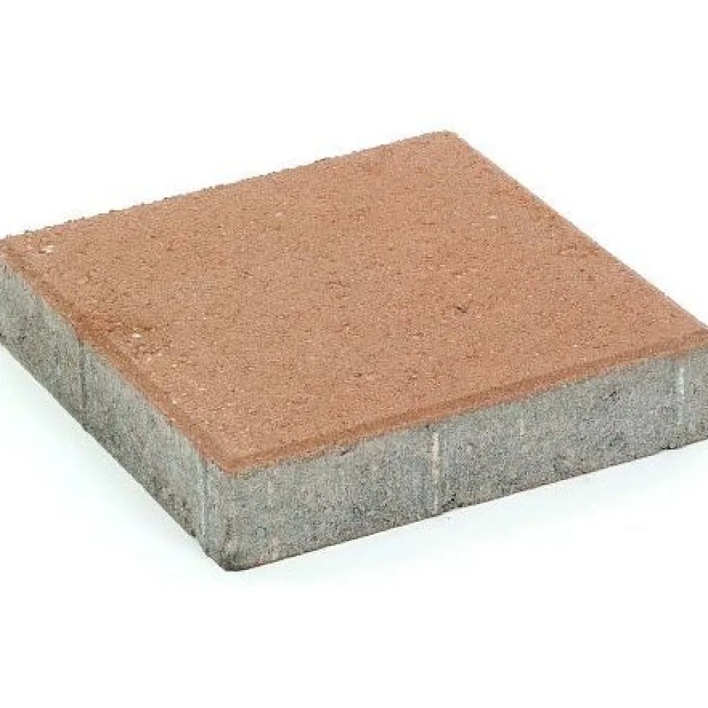 Outlet Rudus Pihakivi Kartanolaatta 80 278x278x80 mm sileä hiekanruskea