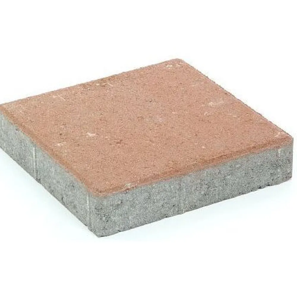 Clearance Rudus Pihakivi Kartanolaatta 60 278x278x60 mm sileä hiekanruskea