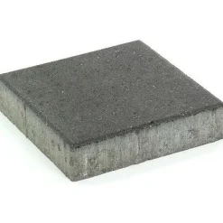 Rudus Pihakivi Kartanolaatta 80 278x278x80 mm sileä musta