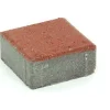 New Rudus Pihakivi Kartanonoppa 60 138x138x60 mm sileä punainen