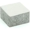 Hot Rudus Pihakivi Kartanonoppa 80 138x138x80 mm sileä valkoinen
