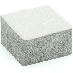 Hot Rudus Pihakivi Kartanonoppa 80 138x138x80 mm sileä valkoinen