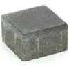 Outlet Rudus Pihakivi Kartanonoppa 80 138x138x80 mm sileä musta