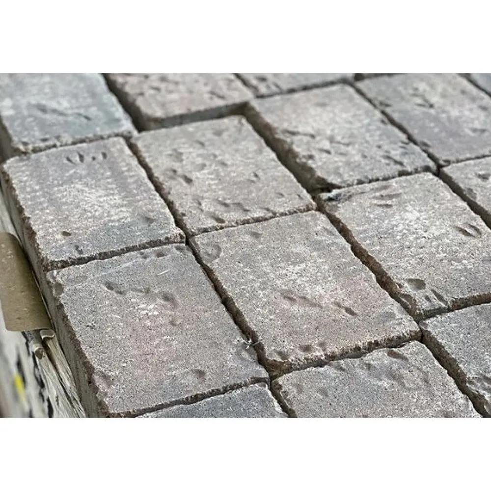 Clearance Rudus Pihakivi Kartanonupu 60 viisteetön 207x137x60 mm profiloitu antiikki musta