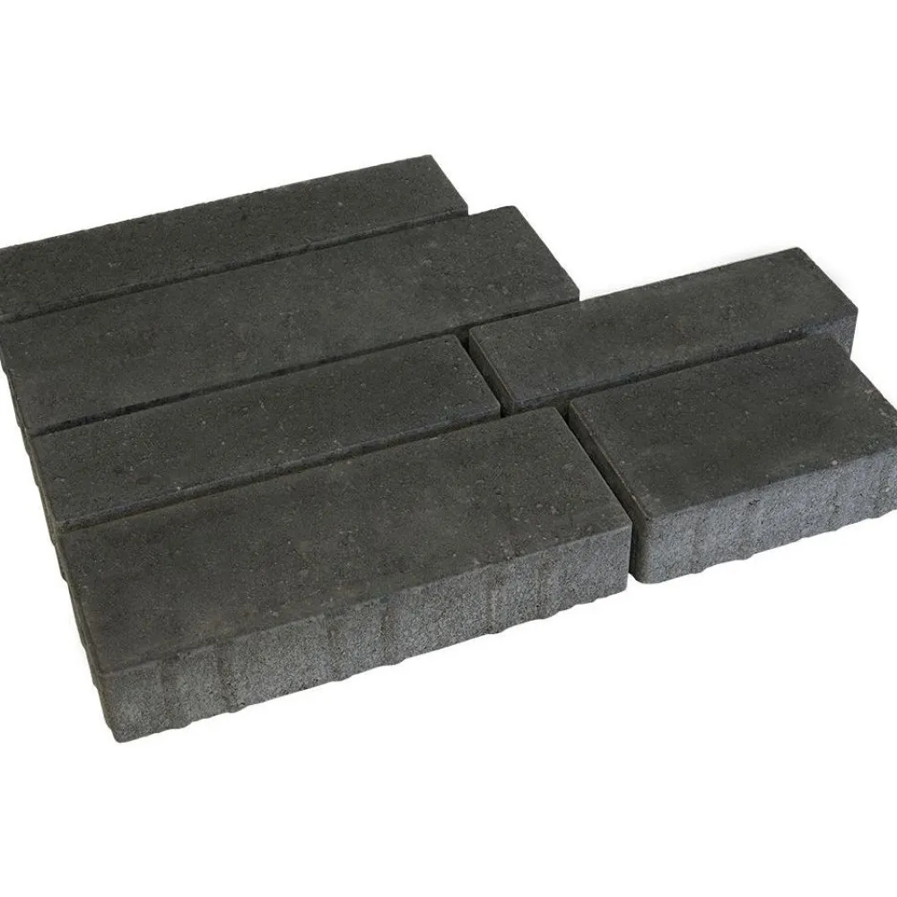 Outlet Rudus Pihakivisarja Piano-kivet 80 mm sileä musta