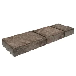 New Rudus Pihakivisarja Torino-kivet 60mm antiikkipinta punamusta