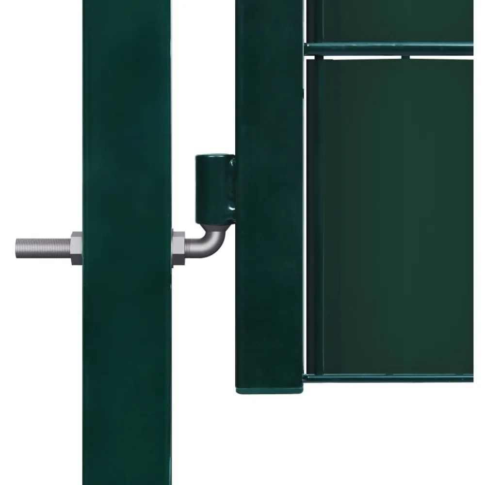 Online FinePRICE Pihaportti teräs 100x81cm vihreä