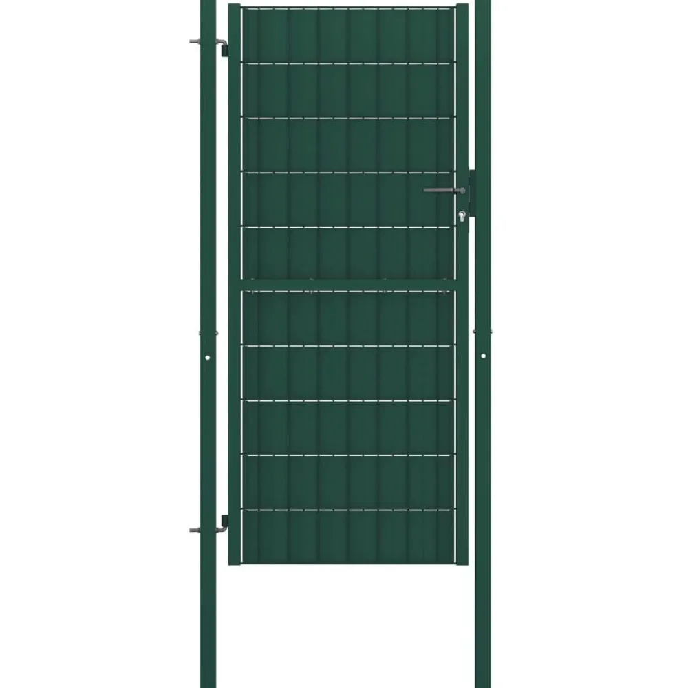 Best FinePRICE Pihaportti teräs 100x164cm vihreä