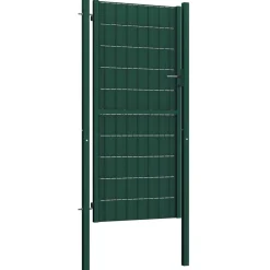 FinePRICE Pihaportti teräs 100x124cm vihreä