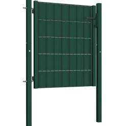 Discount FinePRICE Pihaportti teräs 101x100cm vihreä