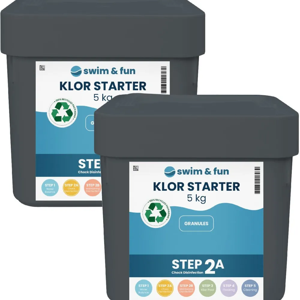 Best Swim & Fun Pikakloori Klor Starter Fast Dissolving Granules, 10kg