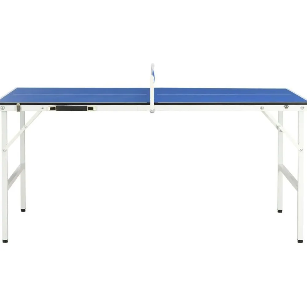 Hot FinePRICE Pingispöytä verkolla, 152x76x66cm, sininen